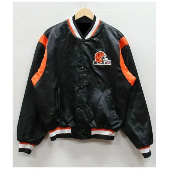 1980s Cincinnati Bengals Bomber Jacket