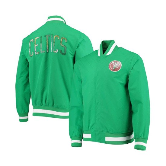 75th Anniversary Boston Celtics Kelly Green Jacket