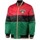 75th Anniversary New York Knicks Black History Month Full-Snap Satin Jacket