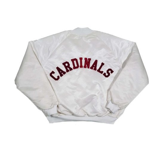 80s Arizona Cardinals White Jacket