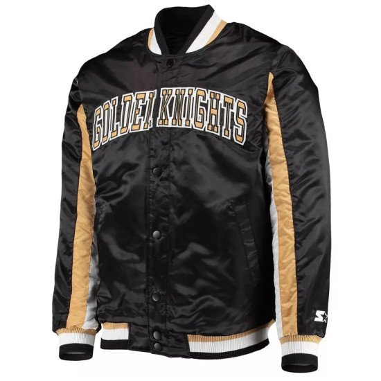 Ace Vegas Golden Knights Black and Gold Jacket