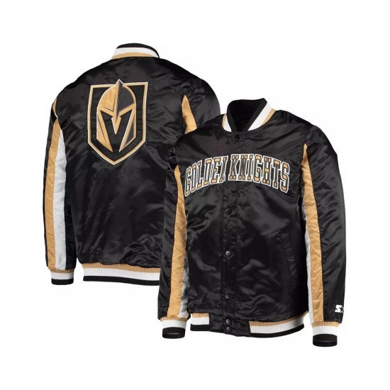 Ace Vegas Golden Knights Black and Gold Jacket