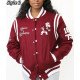 Alabama A&M University Burgundy Varsity Jacket