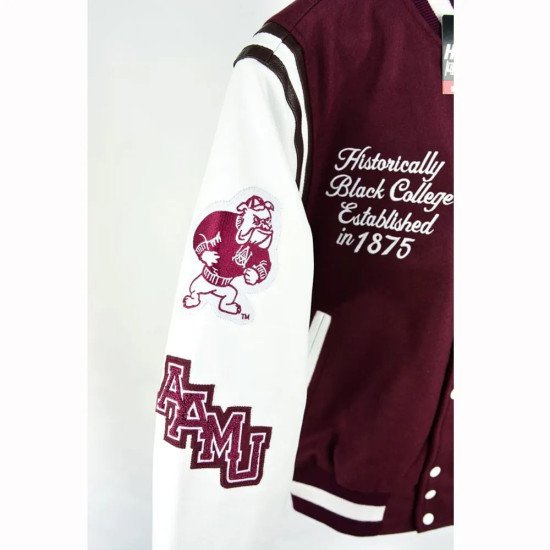 Alabama A&M University Motto 2.0 Letterman Jacket