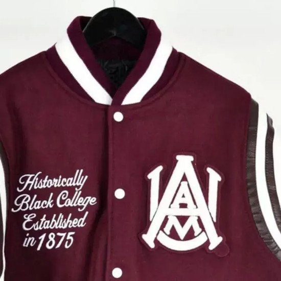 Alabama A&M University Motto 2.0 Letterman Jacket