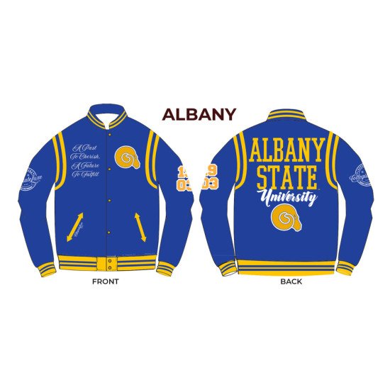 Albany St. Varsity Jacket Unisex