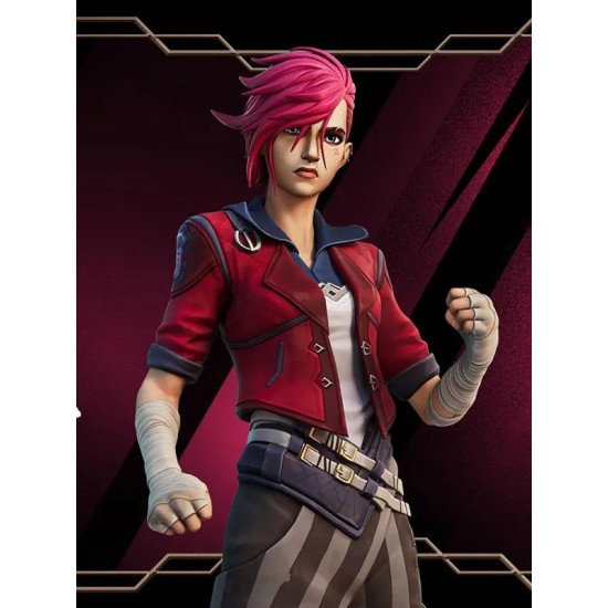 Arcane VI Red Leather Jacket