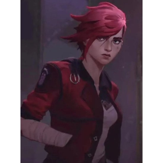 Arcane VI Red Leather Jacket