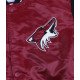 Arizona Coyotes Maroon Satin Jacket