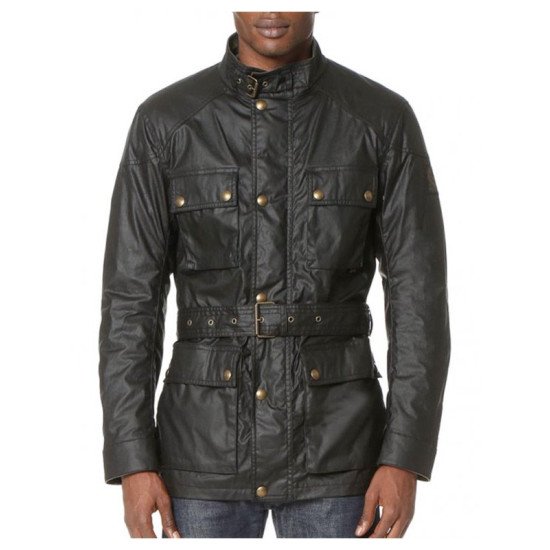 Arrow Oliver RoadMaster Four Button Pockets Leather Jacket