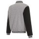 Atlanta Falcons Gray and Black Varsity Wool Jacket