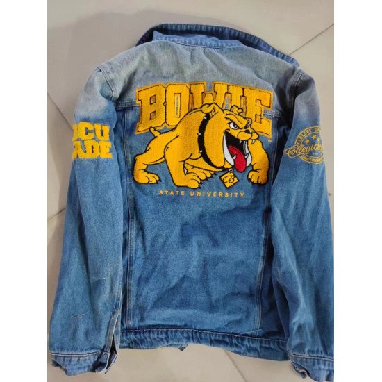 BOWIE STATE CIAA 2024 DENIM JKT