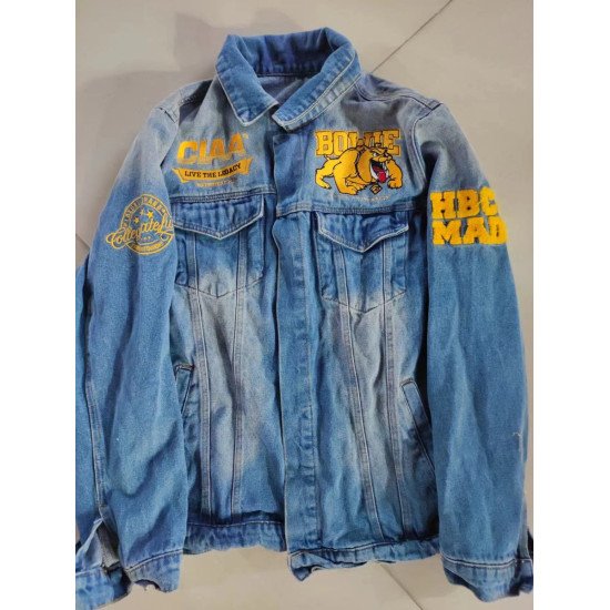 BOWIE STATE CIAA 2024 DENIM JKT