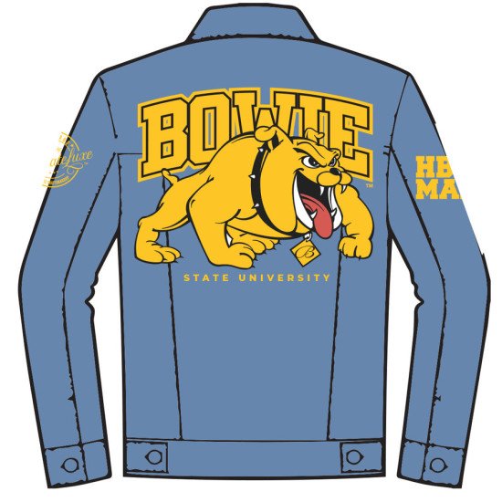 BOWIE STATE CIAA 2024 DENIM JKT