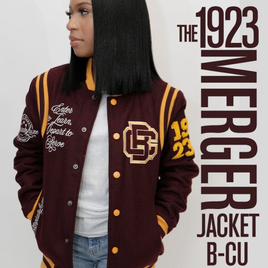 Bethume Cookman Varsity Jacket Unisex Wool Jacket