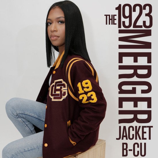 Bethume Cookman Varsity Jacket Unisex Wool Jacket