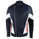 Black Fashion Biker Leather Jacket for Men