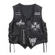 Black Label Society Men's Leather Vest