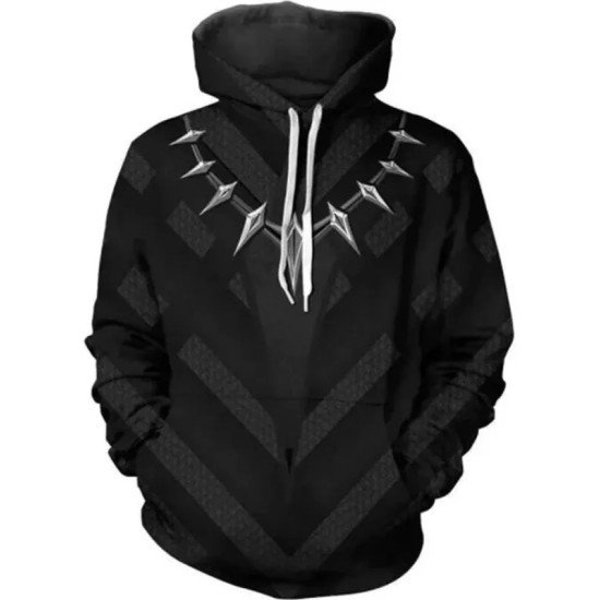 Black Panther Wakanda Forever Black Hoodie