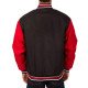 Black Red Ottawa Senators Front Hit Poly Twill Jacket