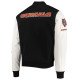 Black White Cincinnati Bengals Varsity Jacket