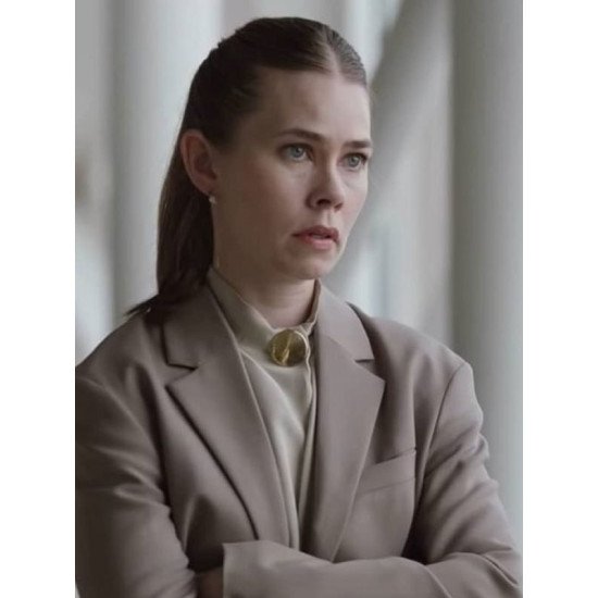 Borgen Power & Glory 2022 Birgitte Hjort Sørensen Blazer Coat