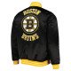 Boston Bruins Black Heavyweight Satin Jacket