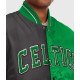 Boston Celtics Green and Black Varsity Satin Jacket