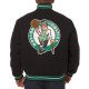 Boston Celtics Varsity Black Wool Jacket