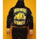 Bowie State University Black Satin Jacket For mens