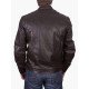 Brown Biker Leather Jacket for Men