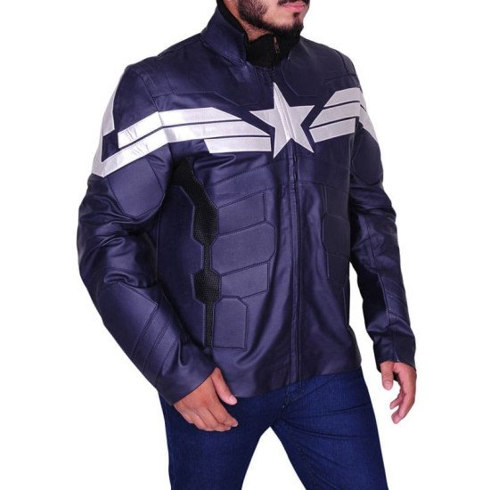 Captain America Winter Soldier Leather Jacket