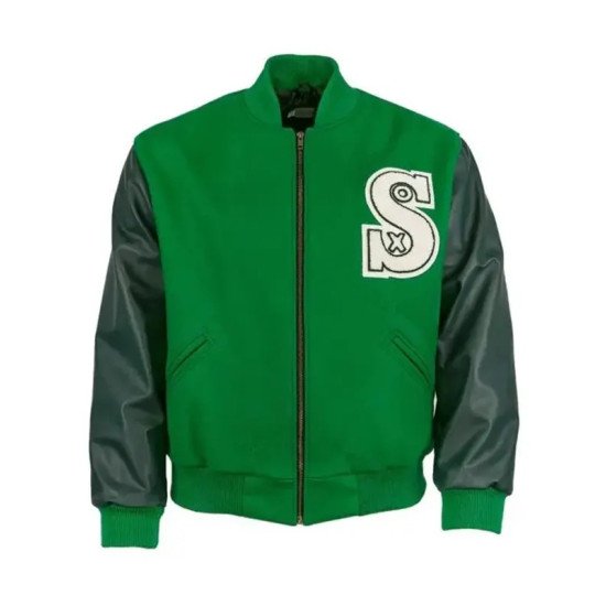 Chicago White Sox 1932 Green Varsity Bomber Jacket