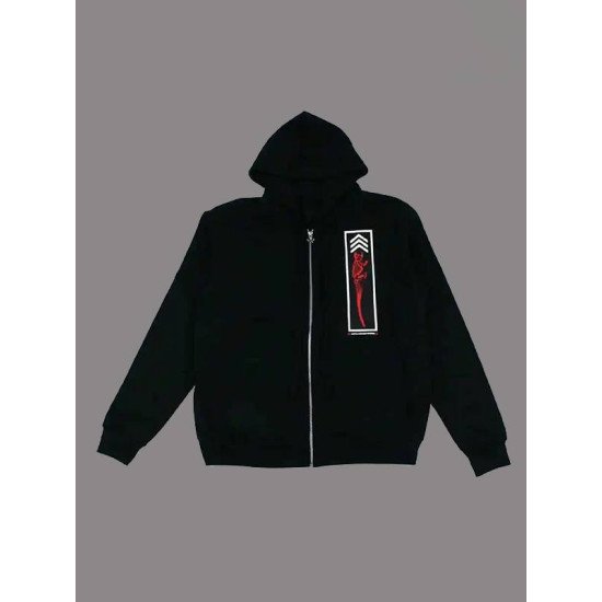 Chrome Hearts Foti Jarvis Block Zip Hoodie