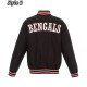 Cincinnati Bengals Black Varsity Wool Jacket