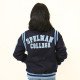 Blue wool Varsity Jacket Unisex