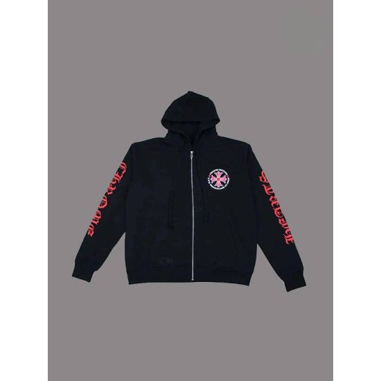 Cross Zip-Up Hoodie