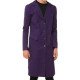 Dark Knight Joker Purple Cotton Coat