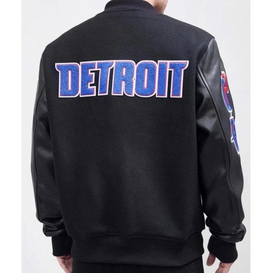 Detroit Pistons Letterman Jacket