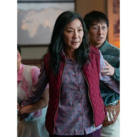 Everything Everywhere All at Once Michelle Yeoh Quilted Vest