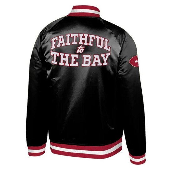 Faithful To The Bay Satin Jacket