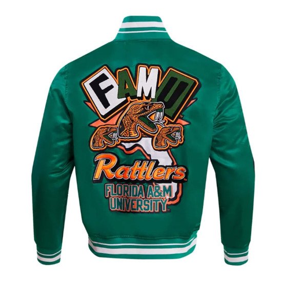 Florida A&M University Homecoming Rib Satin Jacket