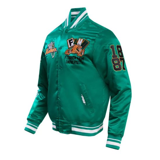 Florida A&M University Homecoming Rib Satin Jacket