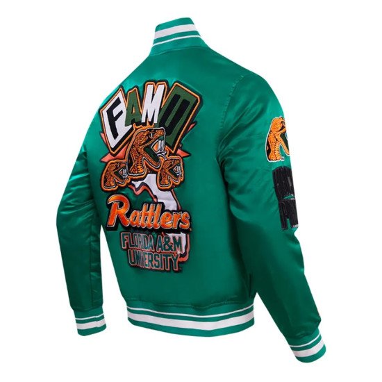 Florida A&M University Homecoming Rib Satin Jacket