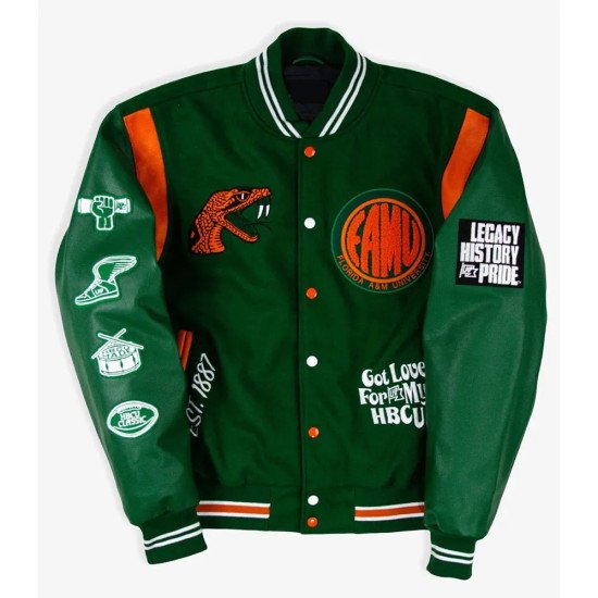 Florida A&M University Motto 3.0 Varsity Jacket