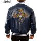 Florida Panthers Varsity Navy Leather Jacket