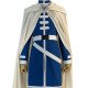 Frieren Beyond Journey’s End Himmel Blue Costume Jacket