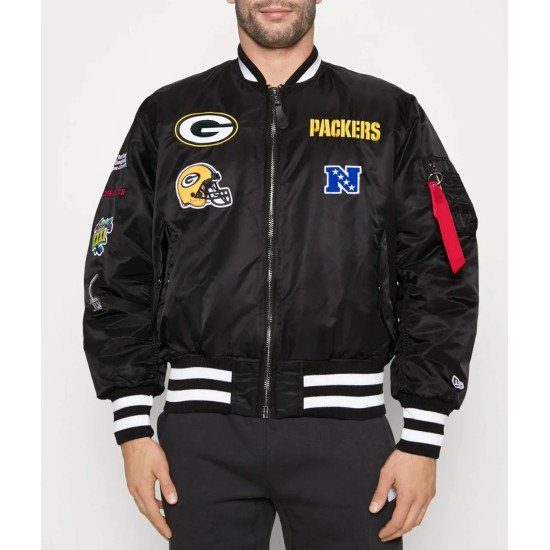 Green Bay Packers Bomber MA-1 Jacket