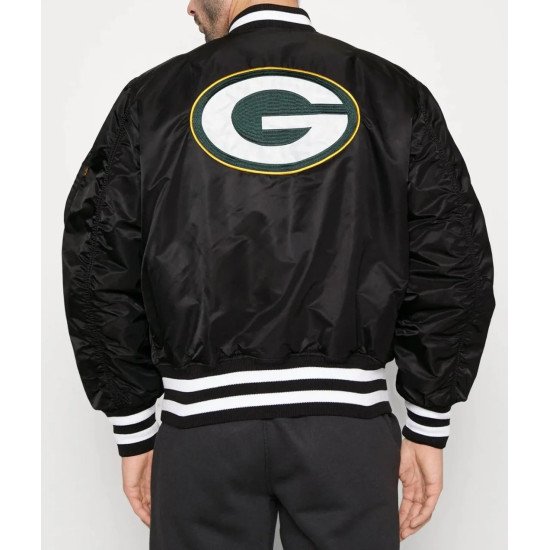 Green Bay Packers Bomber MA-1 Jacket