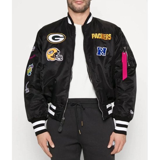 Green Bay Packers Bomber MA-1 Jacket